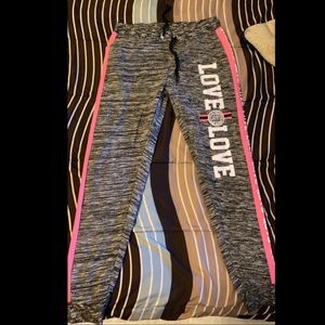 Bobbie brooks  LOVE Sweat pants \joggers Large